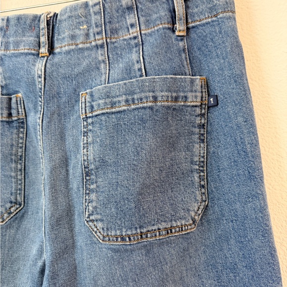 Anthropologie Pilcro The Skipper High-Rise Wide-Leg Jeans - Picture 5 of 13